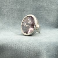 Cocktailring med stor ametist Cocktailring med stor ametist