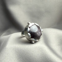 Chunky-silverring-med-svart-safir-R2029 Chunky-silverring-med-svart-safir-R2029