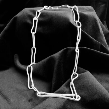 Halskedja silver - Mind - handsmidd H224