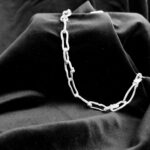 Handsmidd halskedja i silver