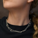 Halskedja silver - Mind - handsmidd H224