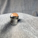 Stor cocktailring med aprikos morganit, Odd Moon R228 - Bild 6