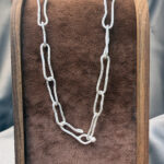 Halskedja silver - Blue mind - H234