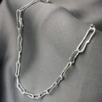 Halskedja silver - Blue mind - H234 - Bild 4