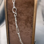 Halskedja silver - River thread- H235