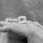 Chunky cocktailring i silver, rosenkvarts R237 - Bild 6